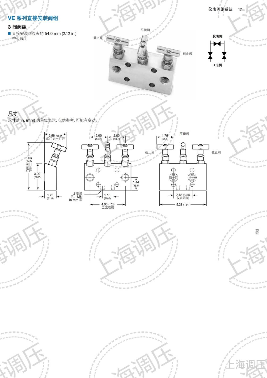 上海调压仪表阀组样本_16